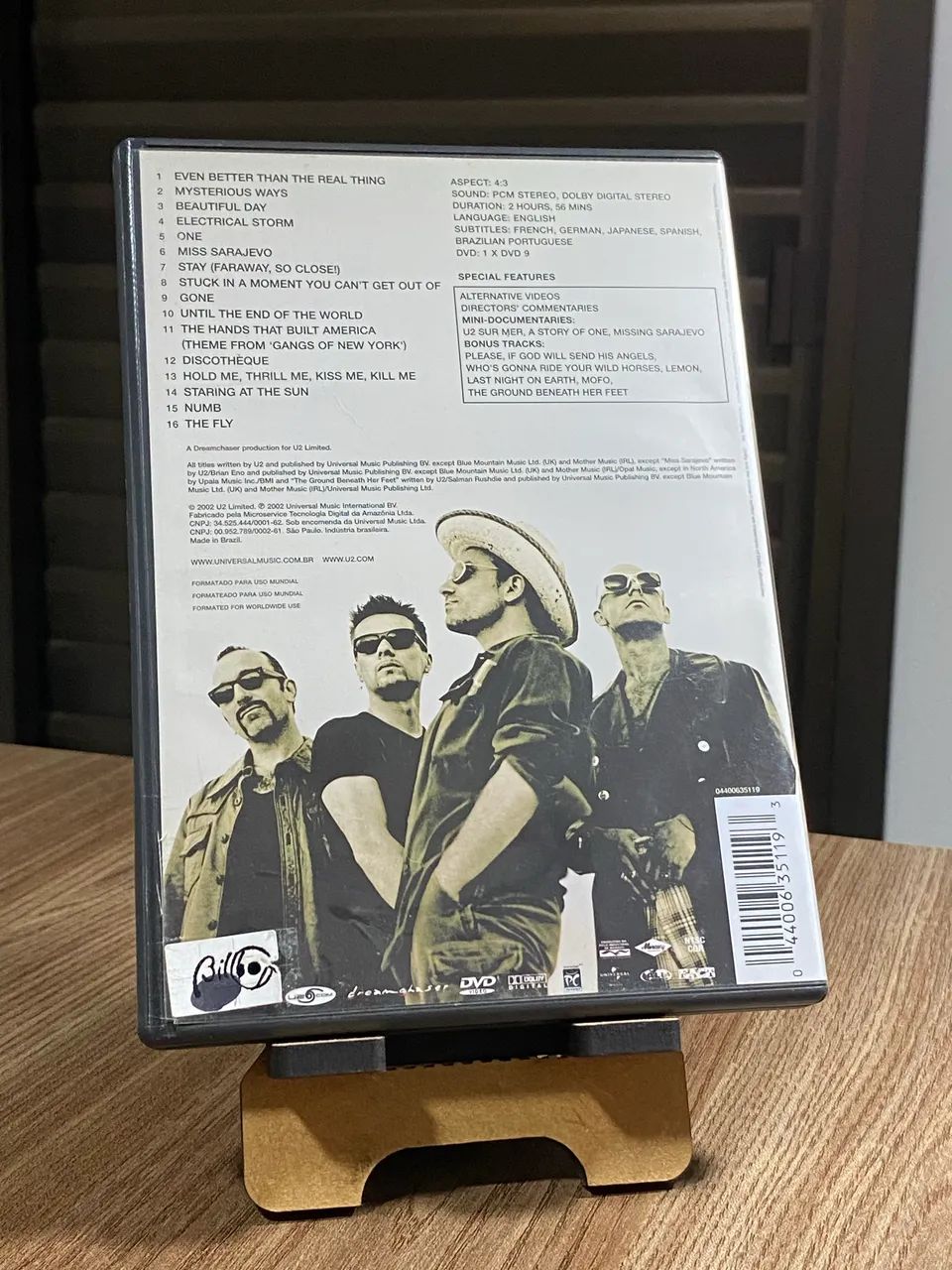 DVD U2 - The best of 1990-2000 - Com encarte original - Foto 2