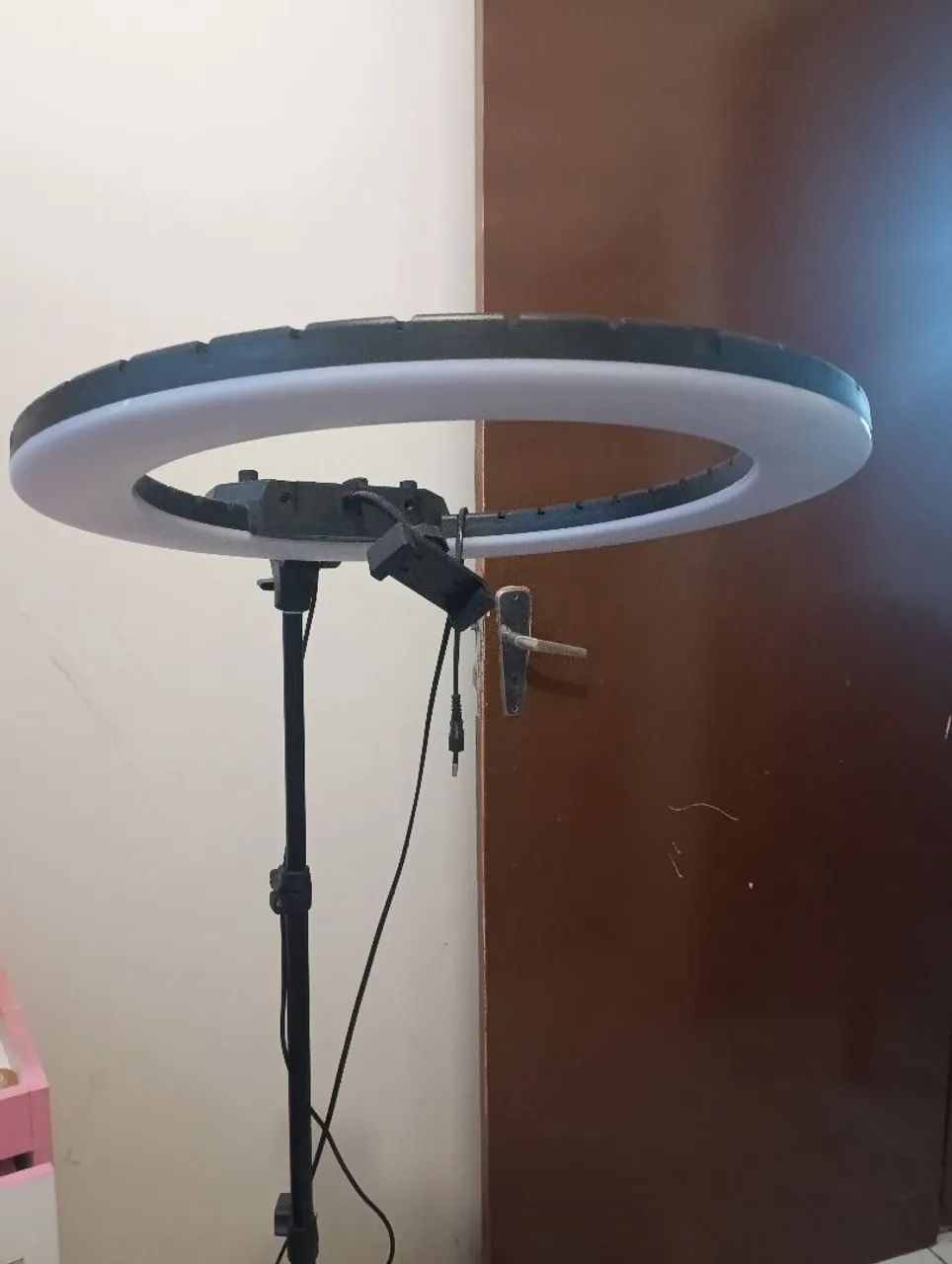 Ring light grande com controle e vários suporte para o celular  - Foto 2