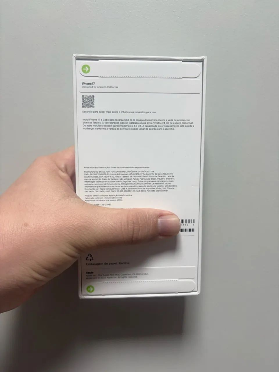 IPHONE 17 256GB LACRADO - Foto 2