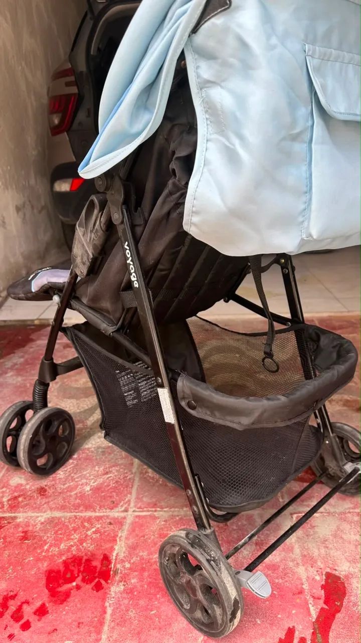 Carrinho de Bebê - Voyage 0 a 15kg reclinável - Foto 3