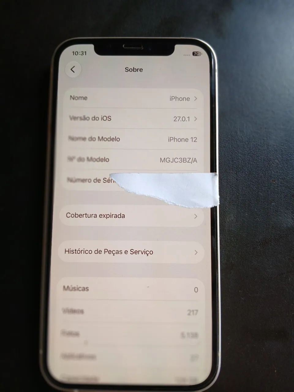 Smartphone Iphone 12 128gb Branco Excelente! - Foto 4