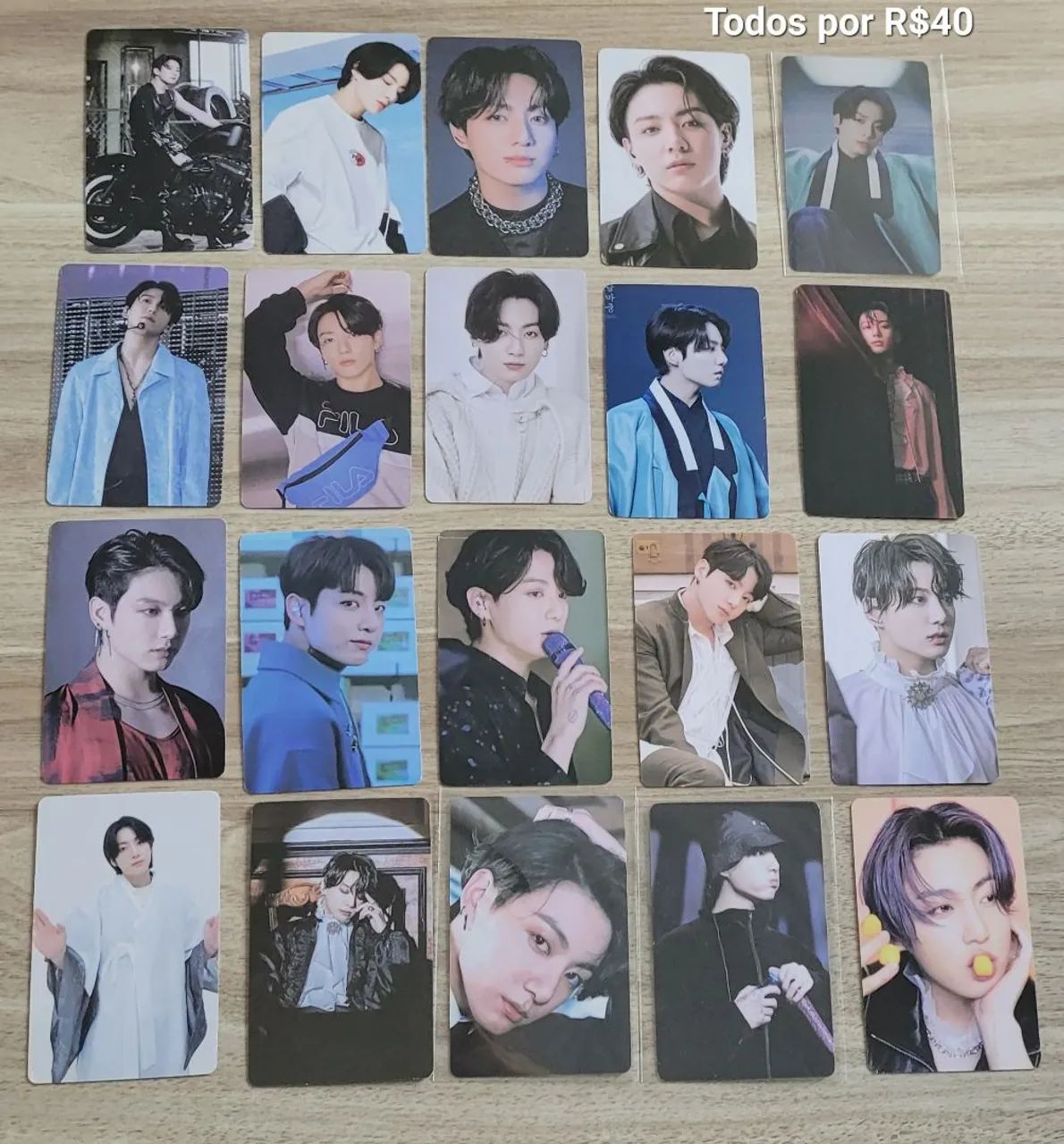 20 Lomocards Jungkook BTS