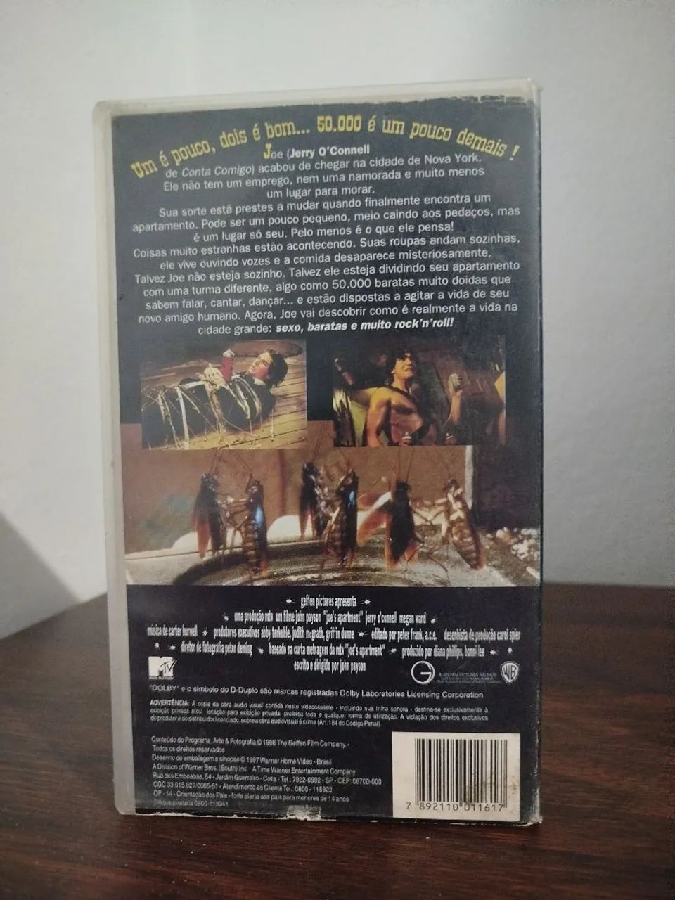 Vhs Joe e as Baratas ( dublado ) - CDs, DVDs etc - Centro, Salto