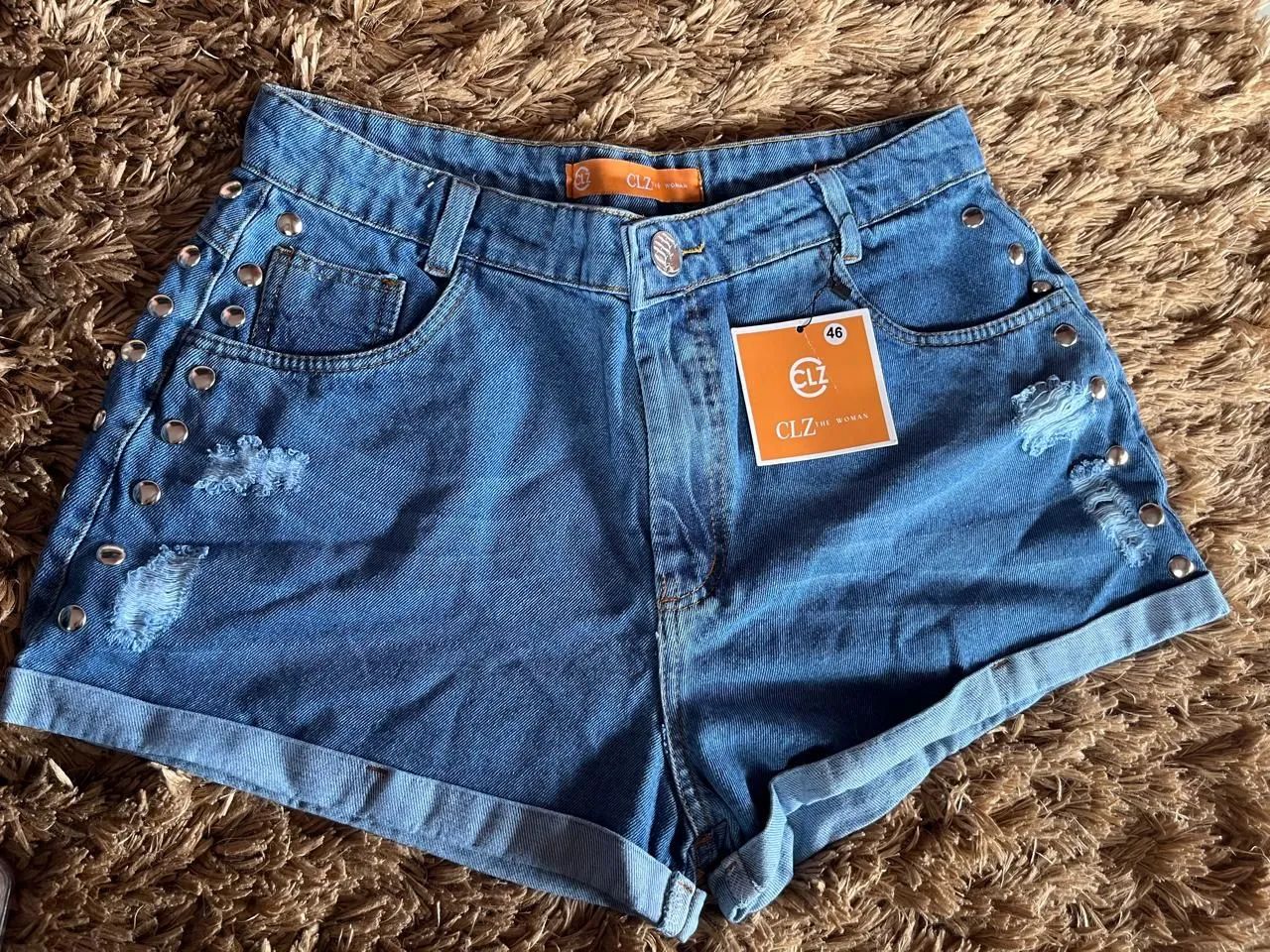 Bermudas jeans novas  - Foto 4