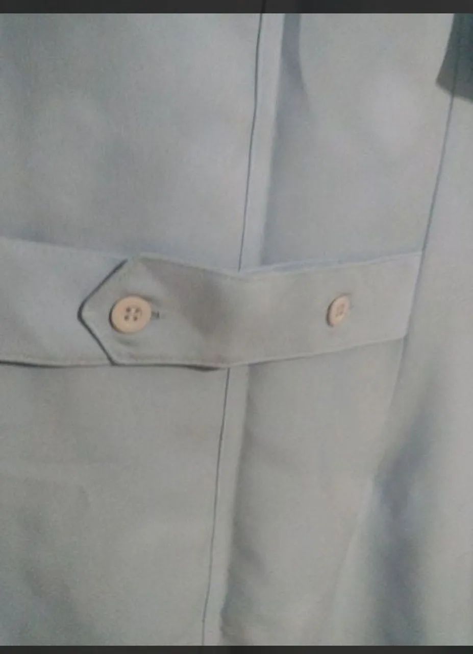 Jaleco azul claro