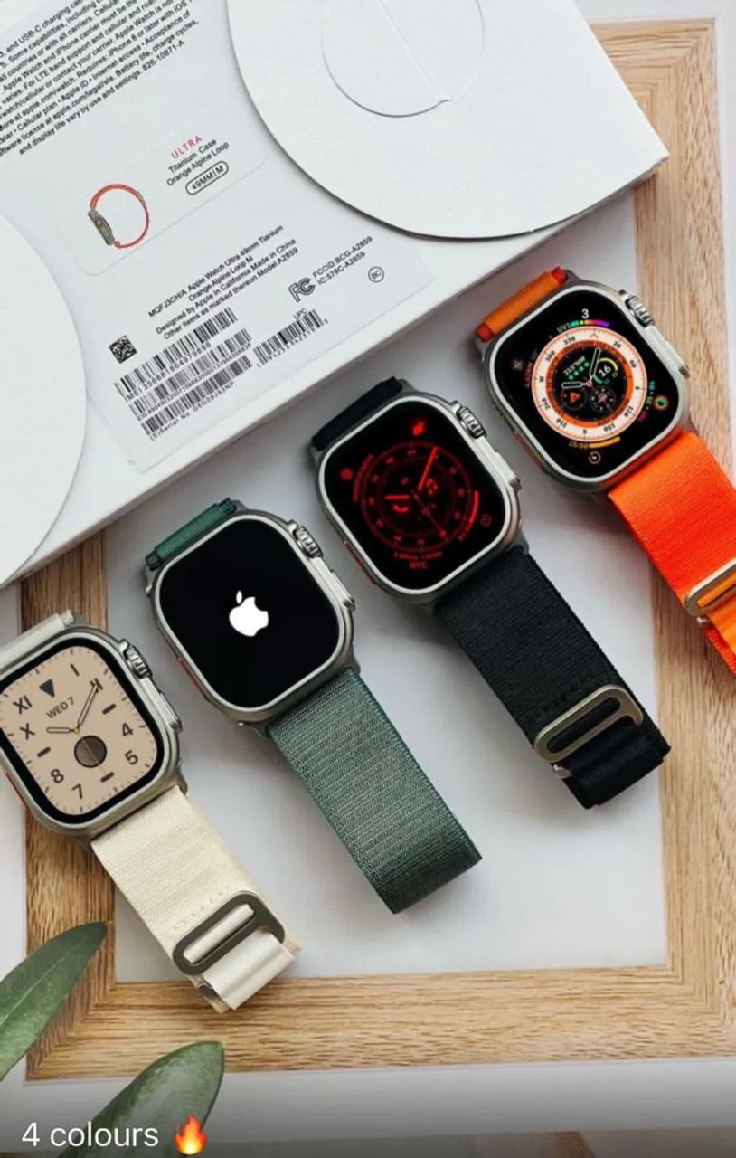 Apple Watch Ultra 3 Até 12X ( Novo Garantia ) Top de Linha Vidro Safira, Corpo Titanium  - Foto 4