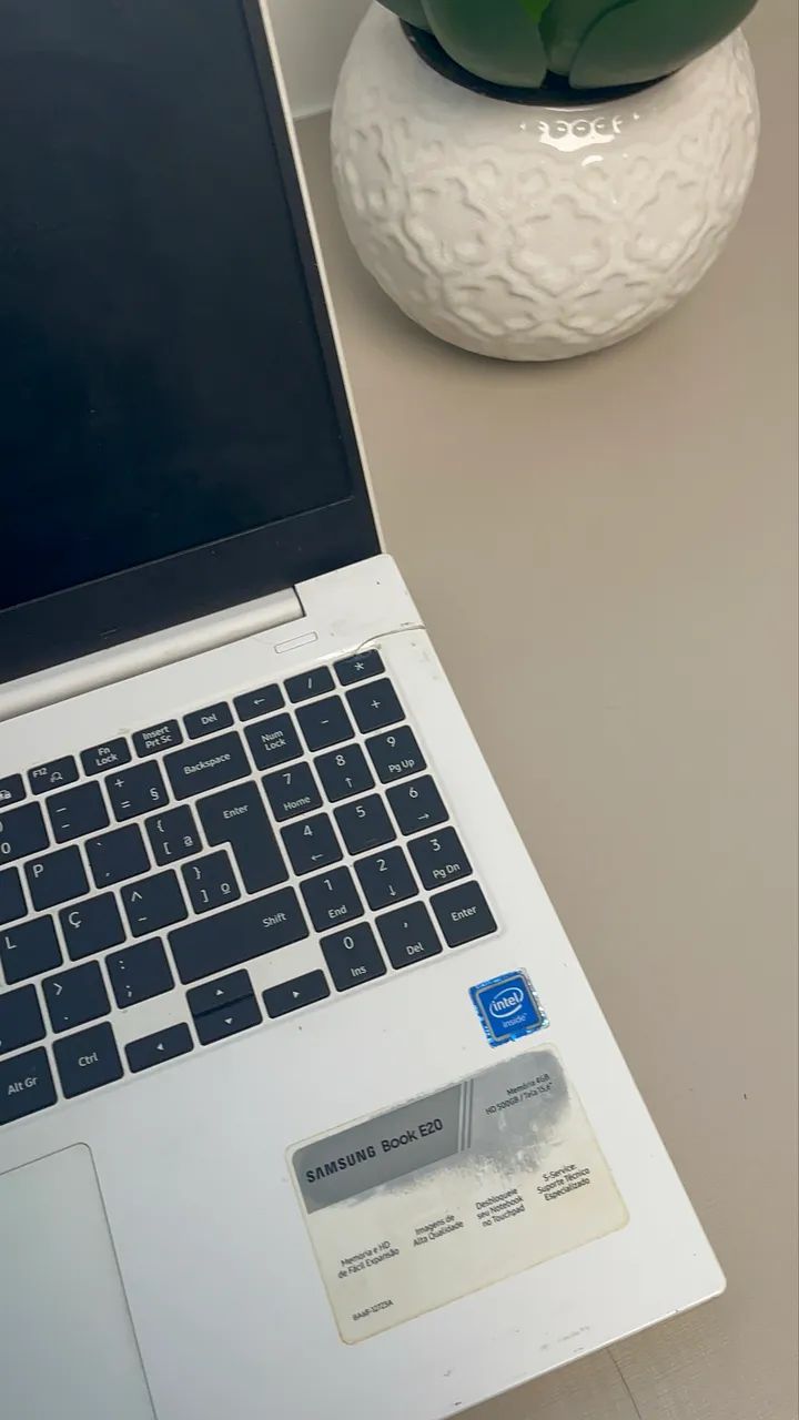 ? Notebook Samsung Book E20 - Funcionando Perfeitamente  - Foto 3