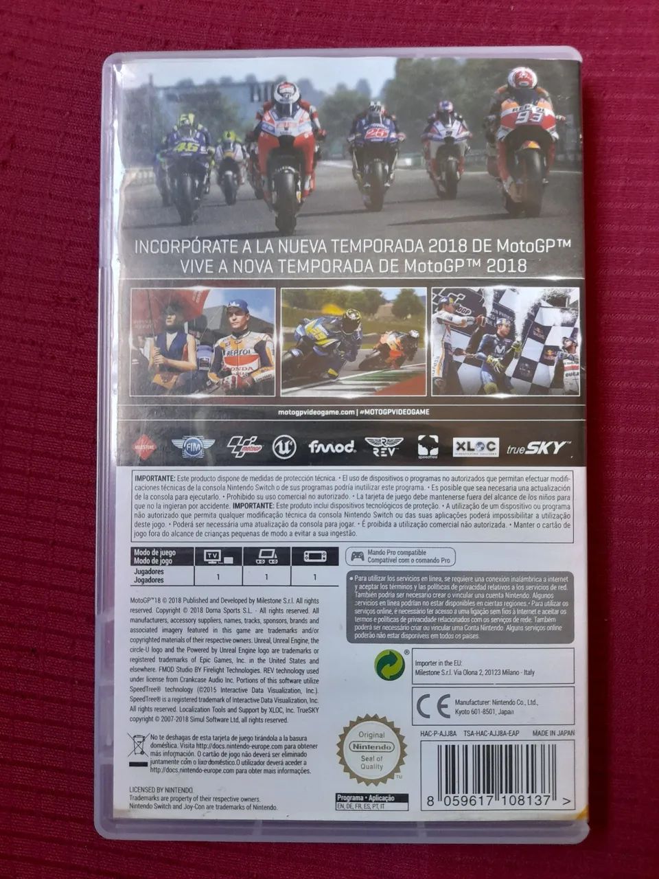 Motogp 18 Nintendo Switch  - Foto 2