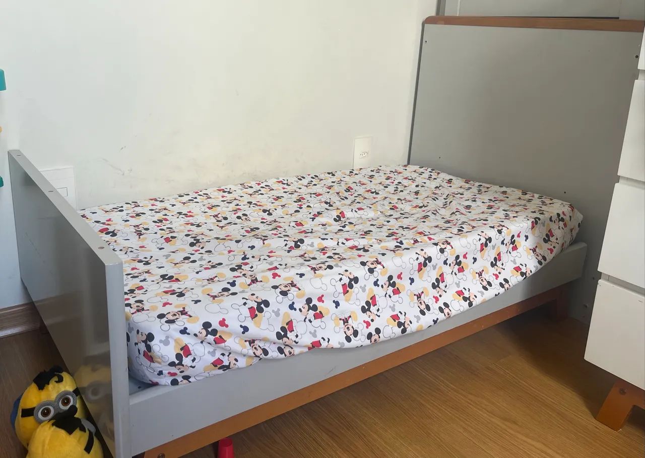 Cômoda e berço ( vira cama)  - Foto 2