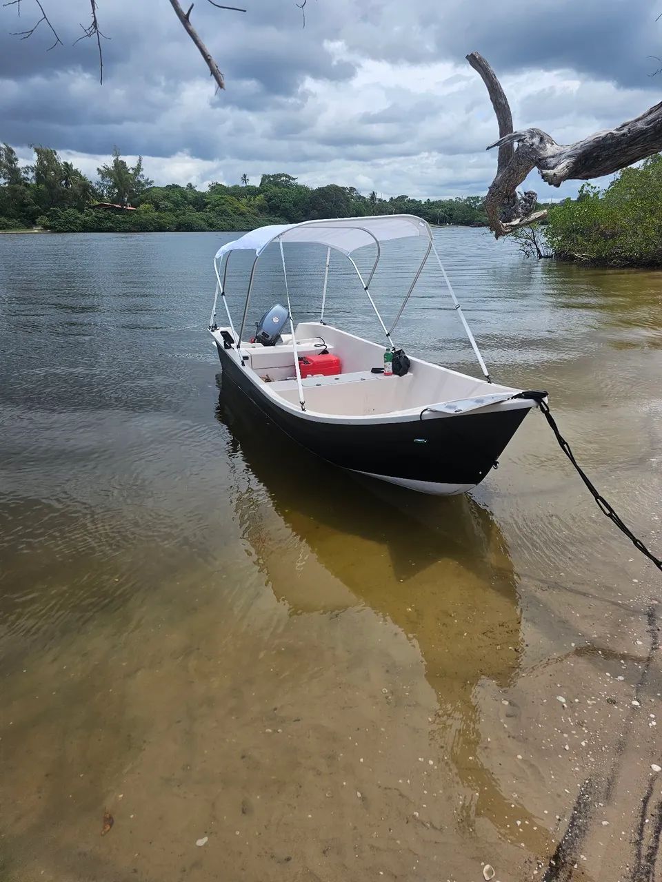 Vendo barco com motor e carretinha  - Foto 2