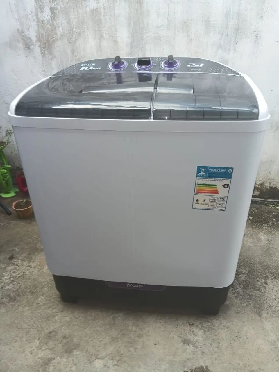 Vende se maquina de lava 10 quilos - Foto 3