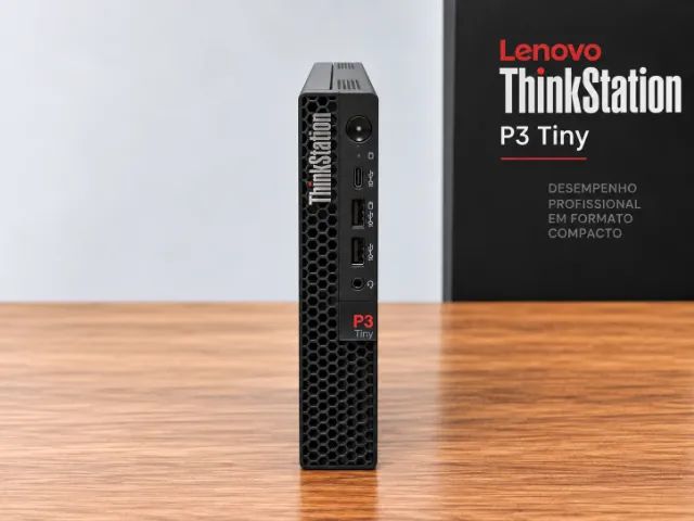 LENOVO THINKSTATION P3 TINY WORKSTATION I7 13TH 32GB DDR5 GPU 8GB - Foto 5
