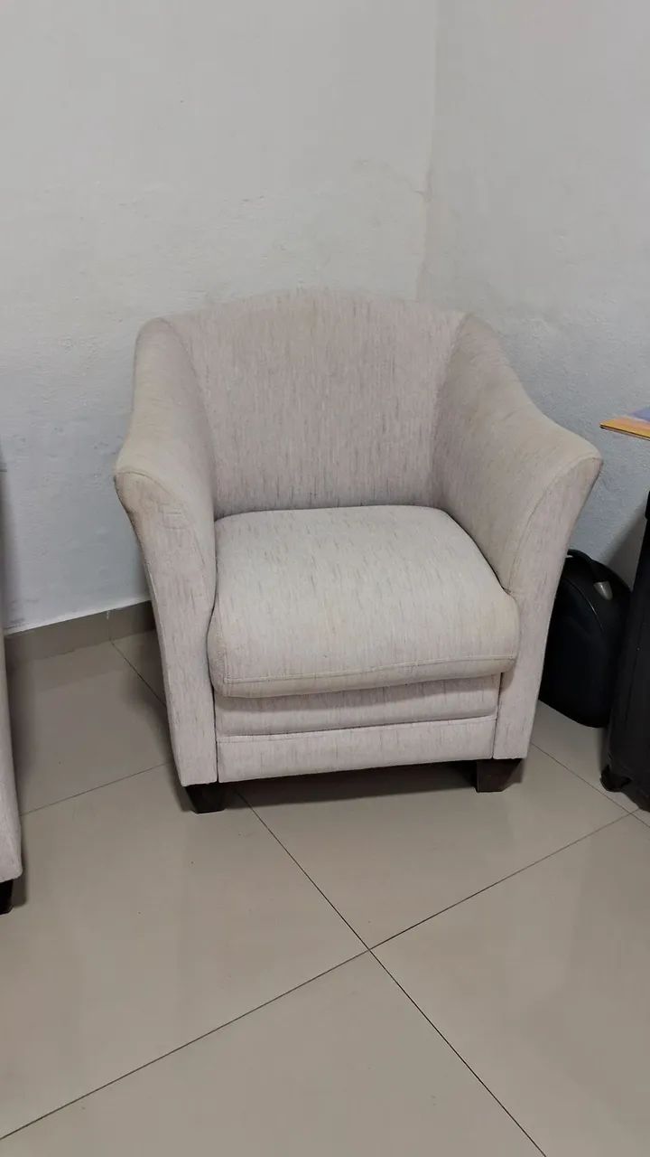 Poltrona conjunto 2 unidades 