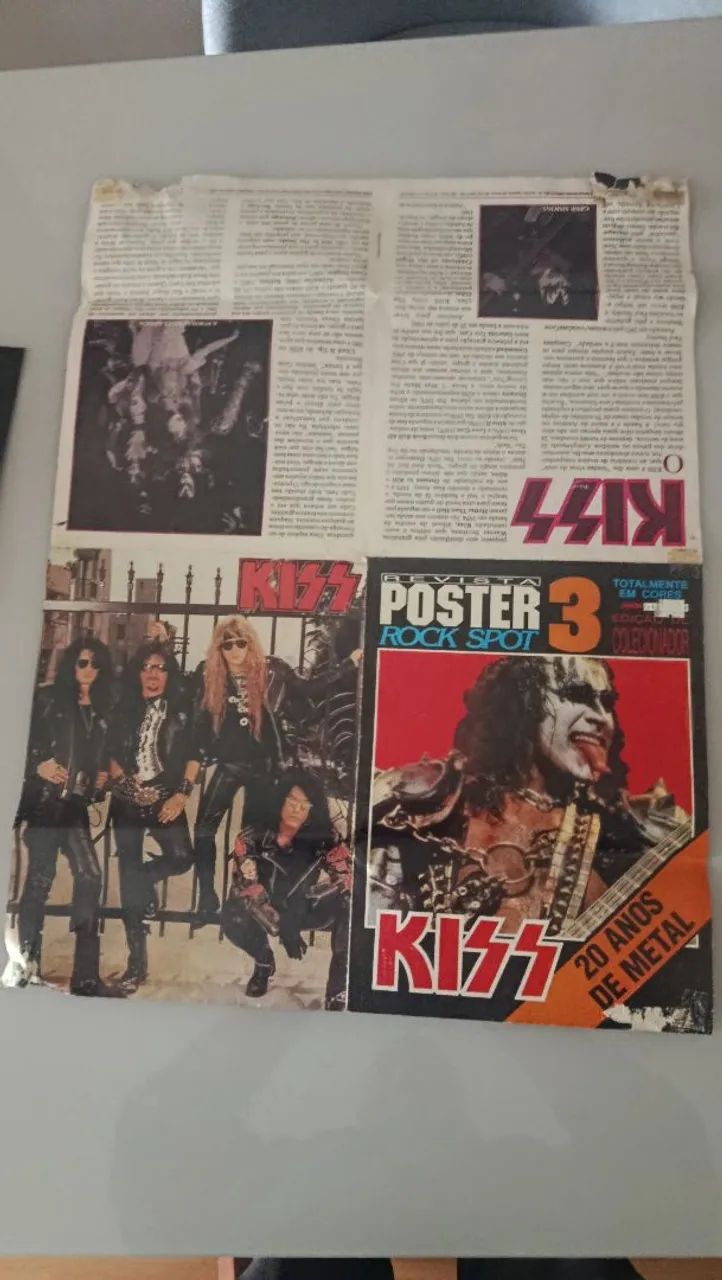 Poster antigos Kiss - Dio - Foto 2