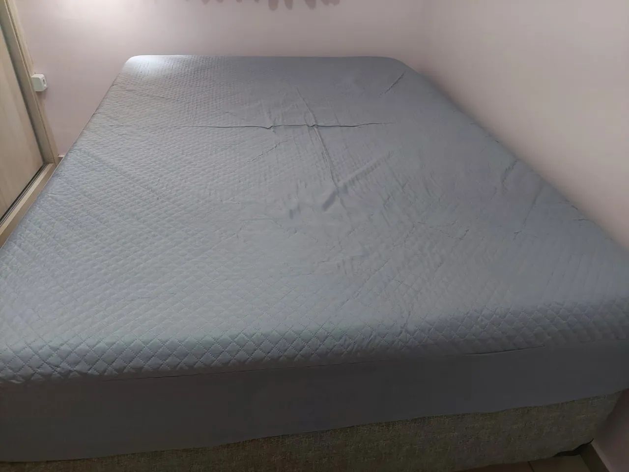 Cama box casal + colchão  - Foto 4