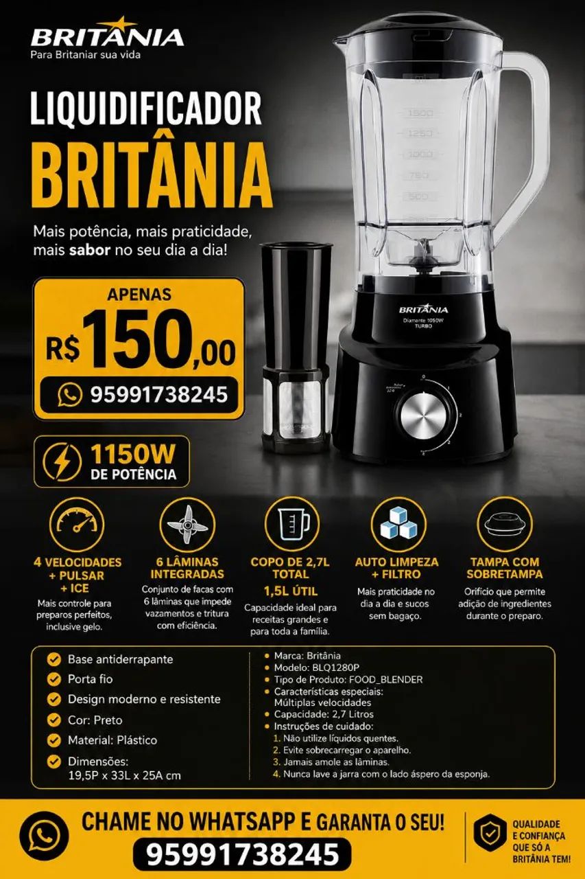 Liquidificador top