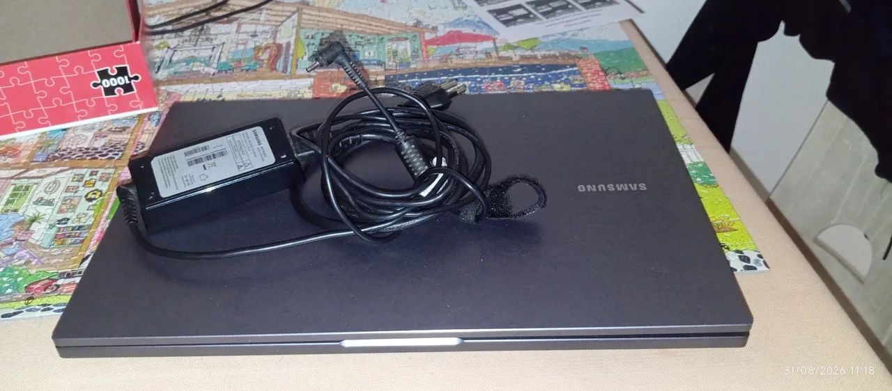 Notebook Book Celeron 6305 4gb Ram Samsung cor prateado  - Foto 5