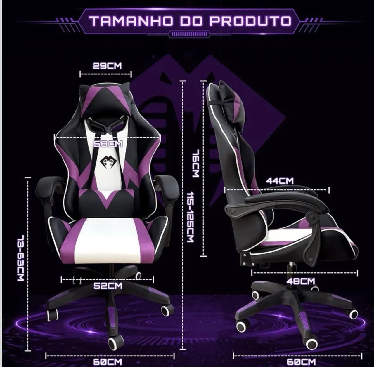 Cadeira gamer  - Foto 3