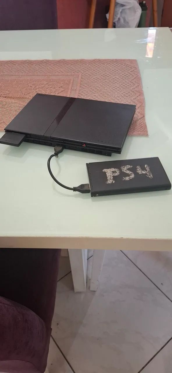 PS2 + 1 Controle - Funcionando Perfeitamente - Foto 2