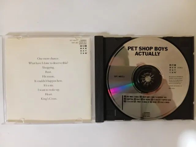 CD - Pet ShopBoys "Actually" Importado Usado - Foto 3