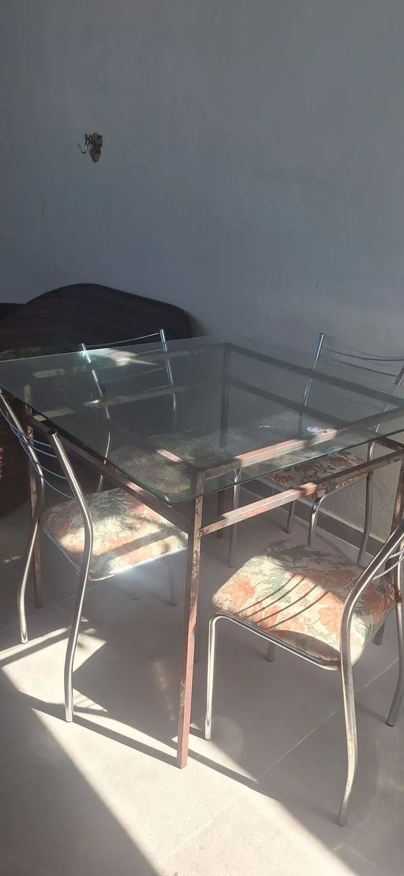 Mesa de vidro