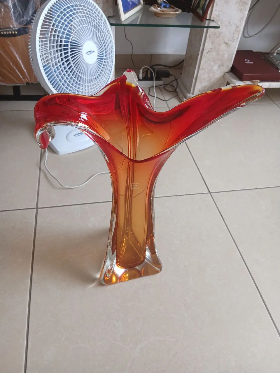 Vaso murano vermelho  - Foto 2