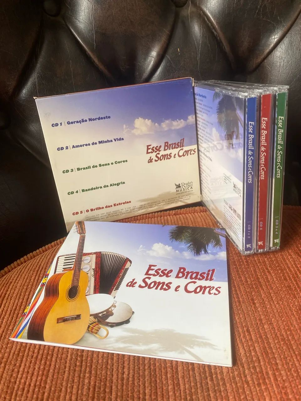 Coleção CDs Esse Brasil de Sons e Cores - Reader?s Digest (5 CDs Box) - Foto 4