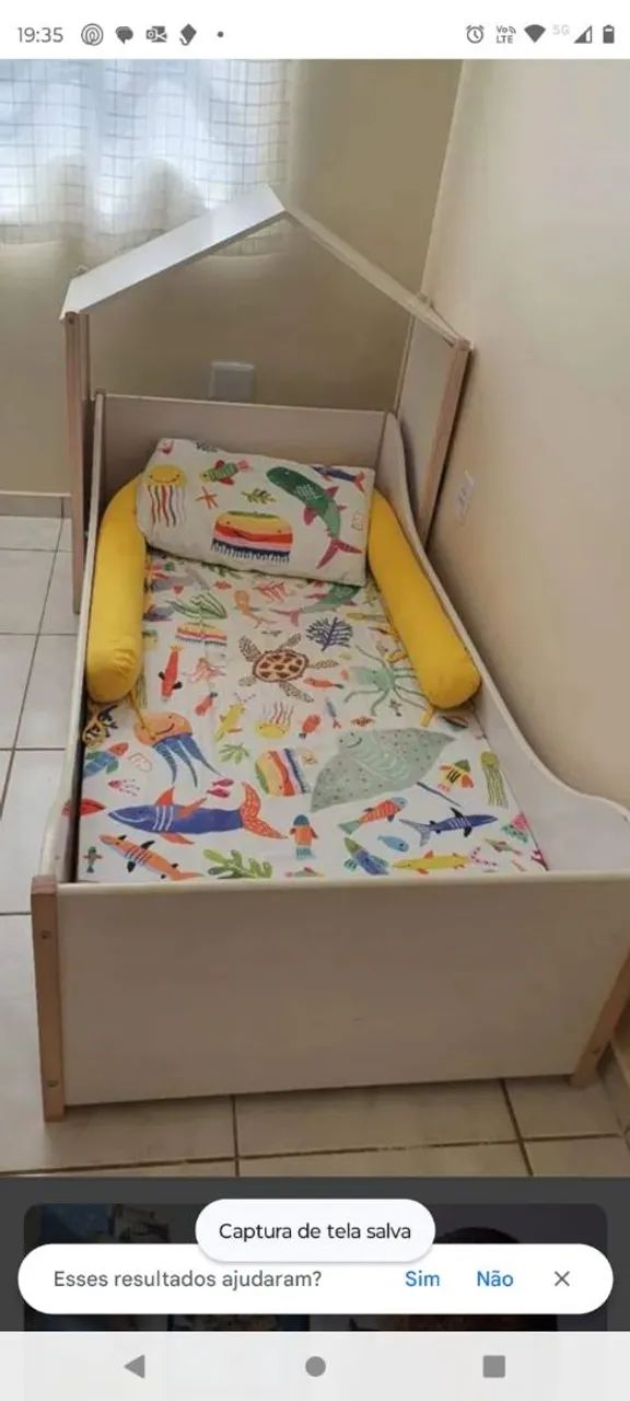Cama Infantil casinha 