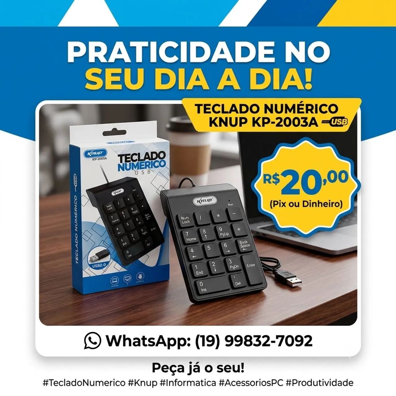 Teclado numérico 