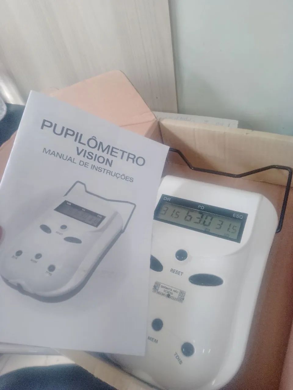 Pupilometro digital 