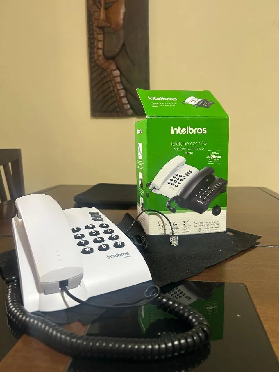 Telefone Intelbras Pleno (Cinza-Ártico)