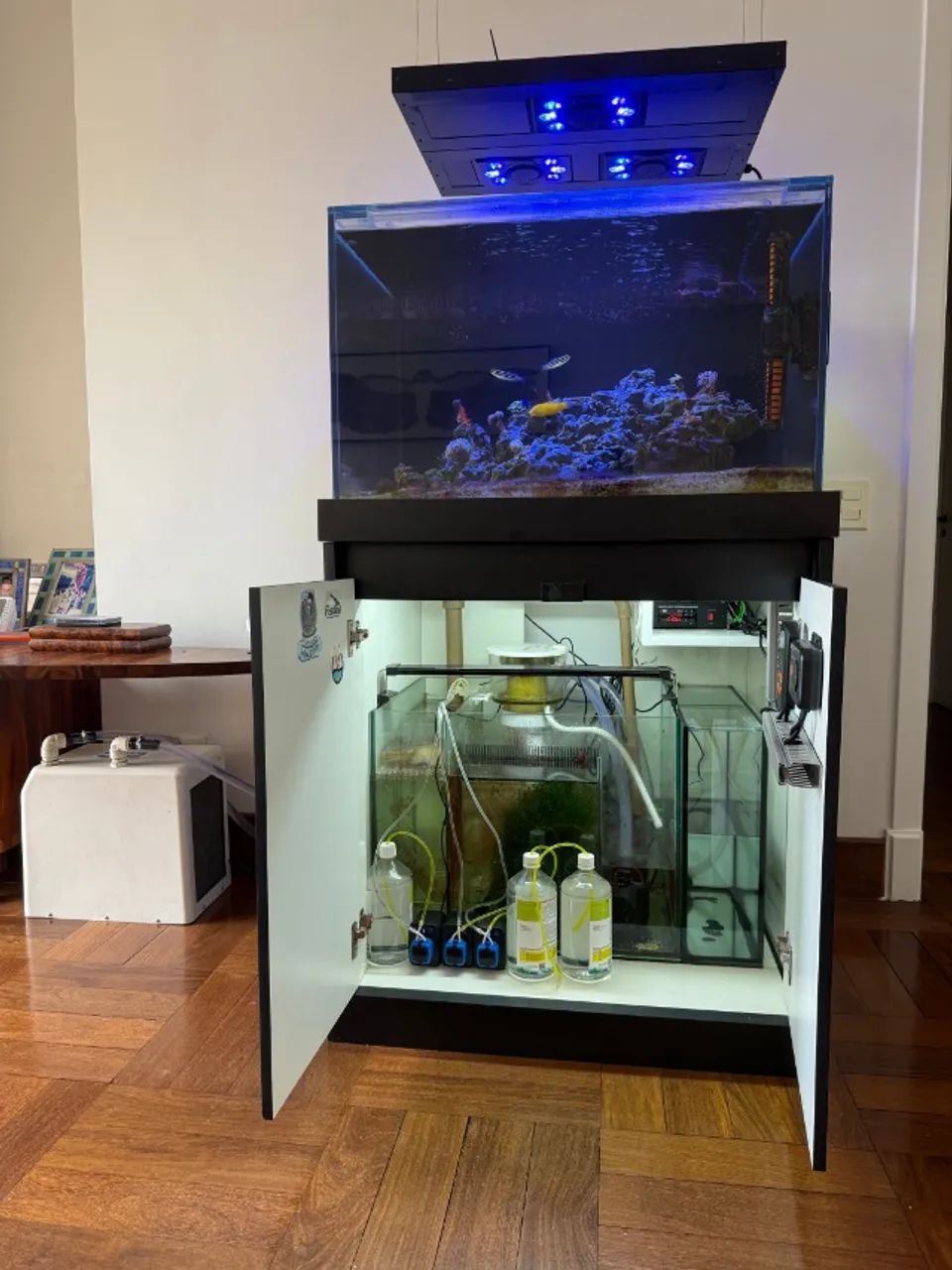 Aquário Marinho 280 L (completo + chiller) - Foto 3
