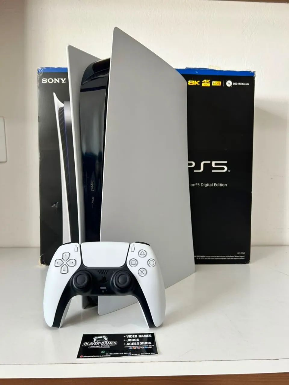 Playstation 5 Com Caixa Completo! (Aceito Cartão)