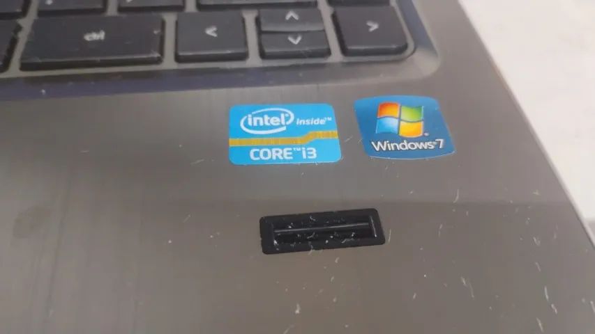 Notebook HP probook i3 8gb ssd de 256 bateria viciada  - Foto 4