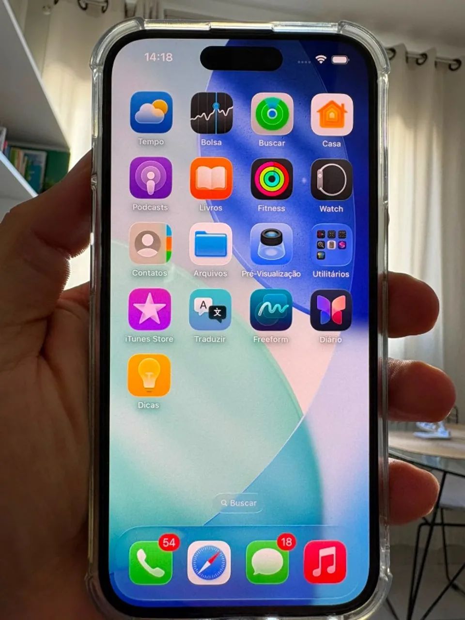 iPhone 15 128GB Preto - Bateria 91% - Ótimo Estado!