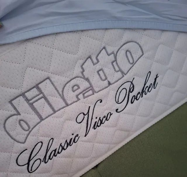 Cama Box Casal Orthocrin Classic Visco Pocket - Molas Ensacada - Foto 5