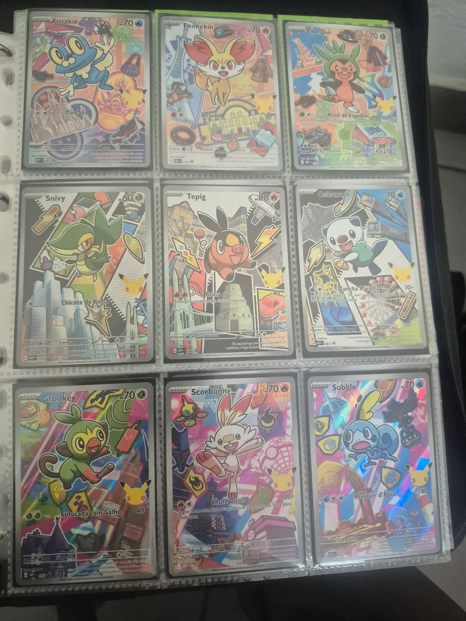 Pokemon TGC o trio 90 reais