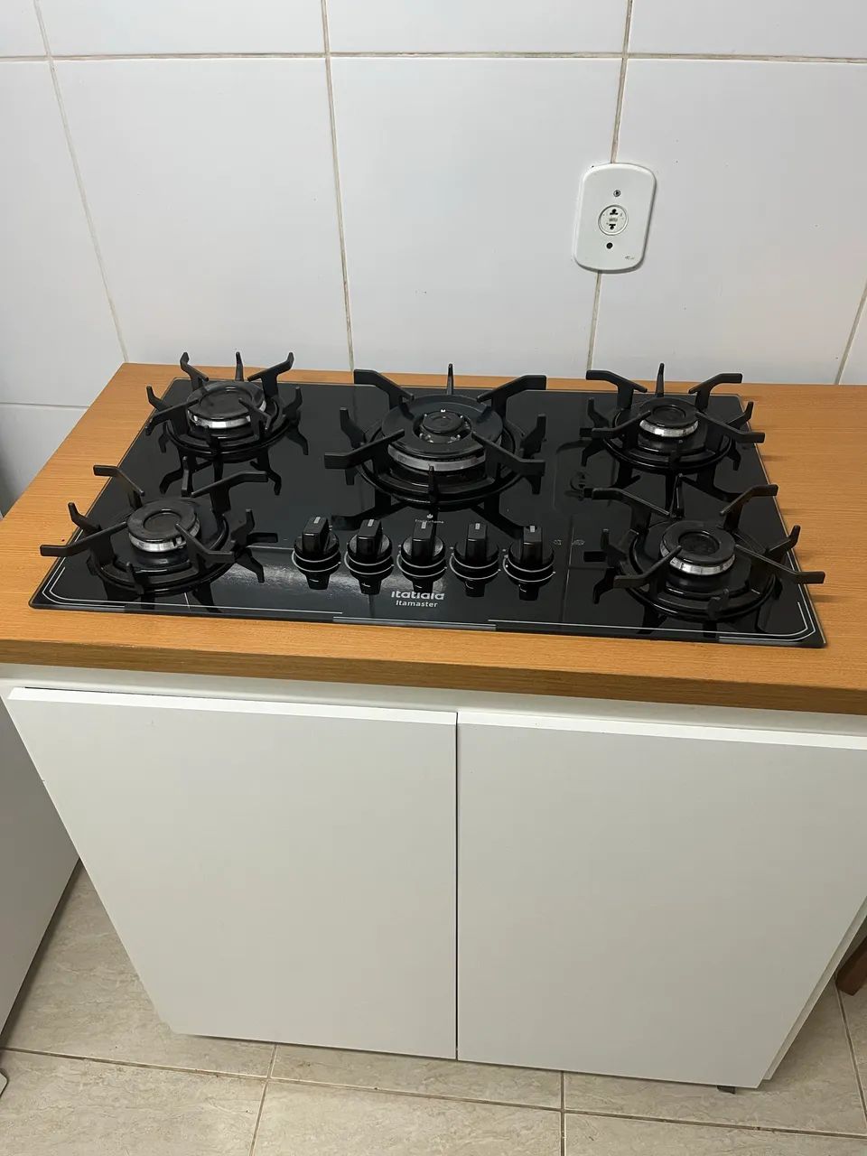 Fogão 5 bocas com bancada em fórmica  - Foto 4