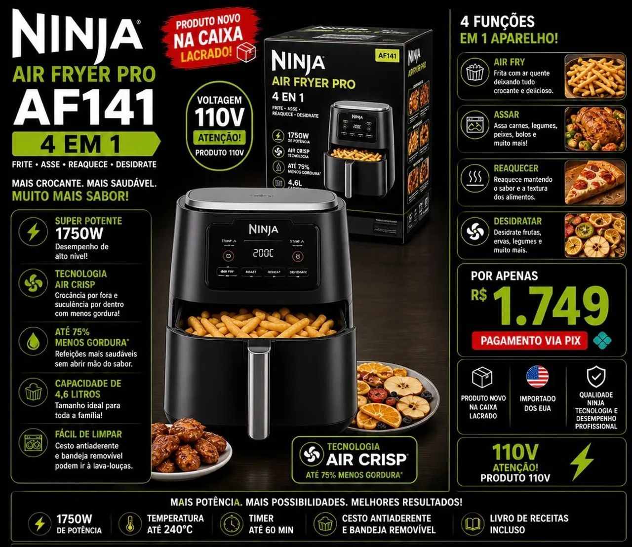 Air flyers Ninja 