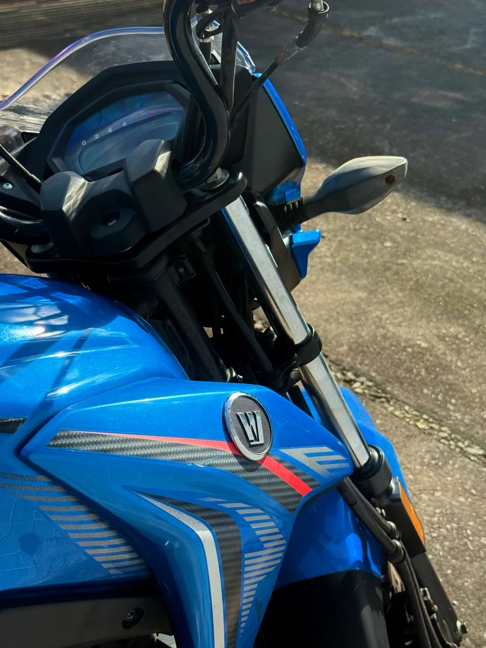 Haojue DK 150 Azul - Foto 4