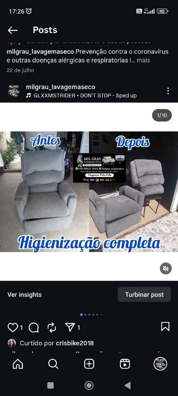 Limpeza de bancos de carro e cadeiras - Foto 3