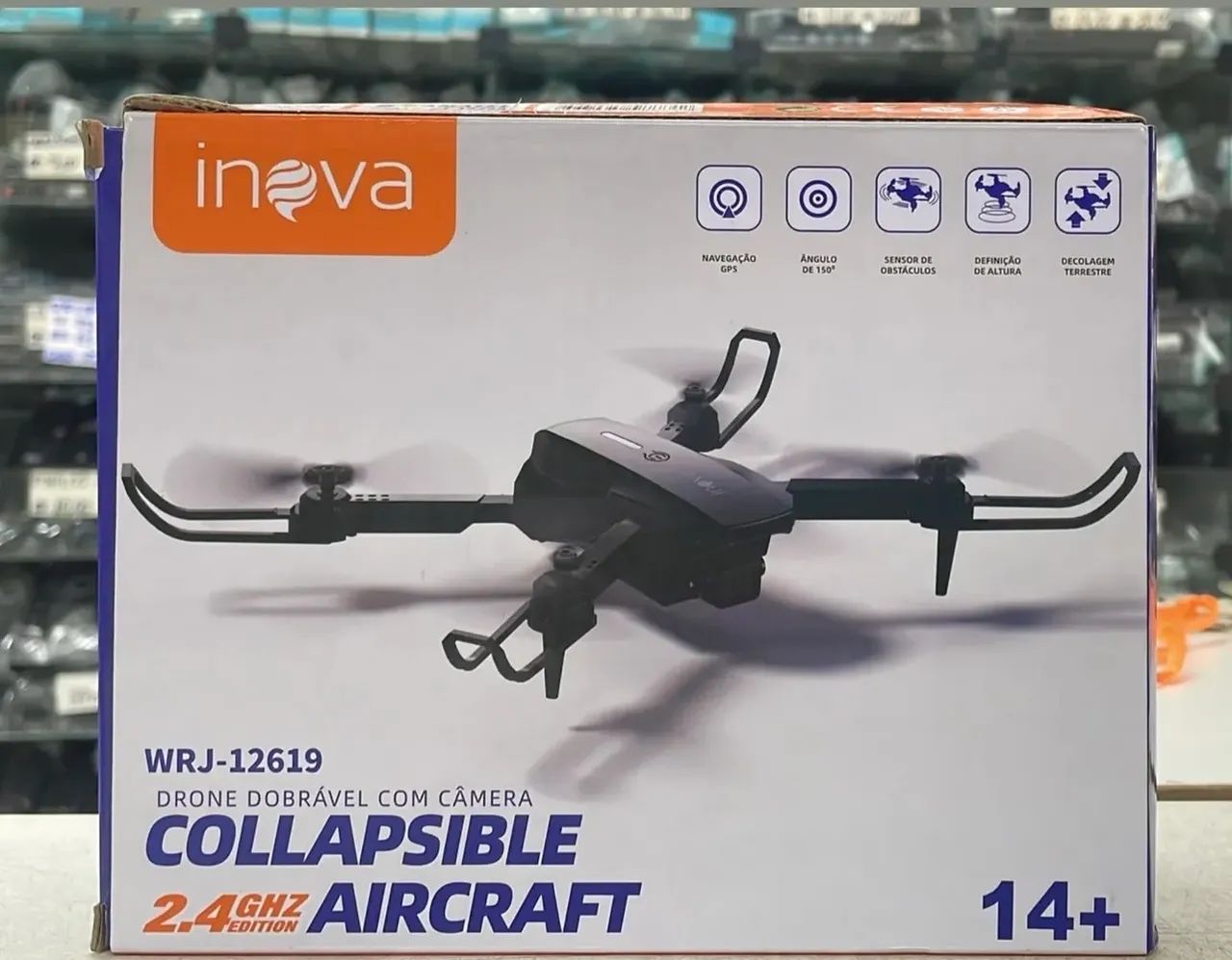 Drone dobrável com câmera 