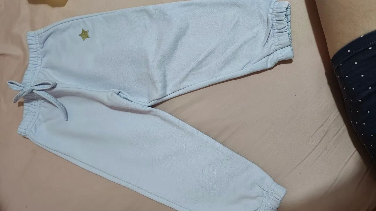 Calça moletom infantil novas - Foto 3
