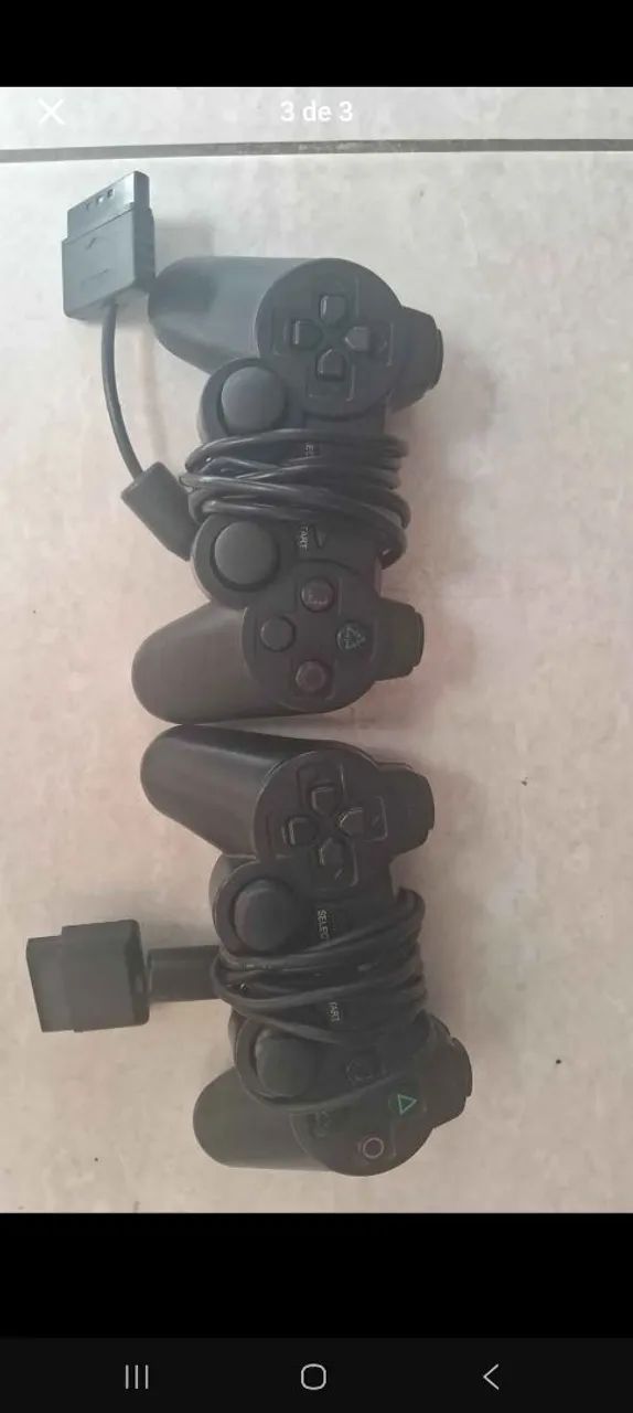 2 Controles de ps2  KTS e DAZZ - Foto 3