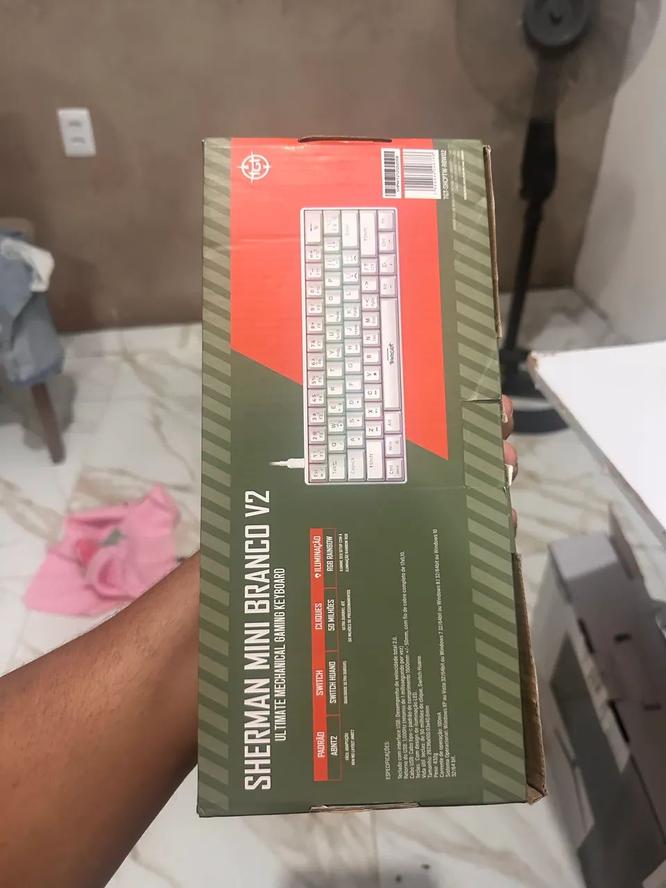 TGT Sherman Mini Branco V2 60% - Foto 3