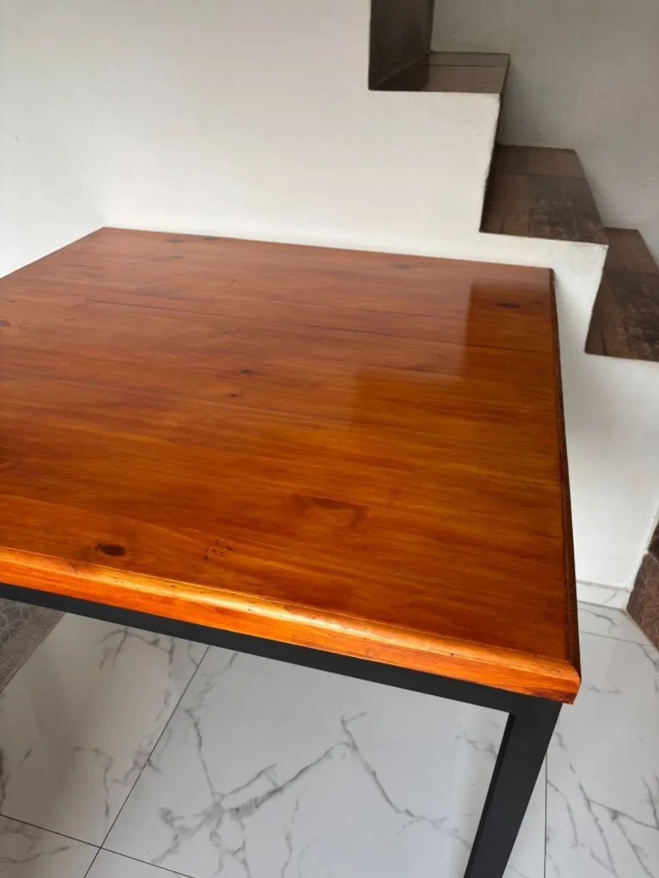 MESA INDUSTRIAL 90CM X 90CM - Foto 2