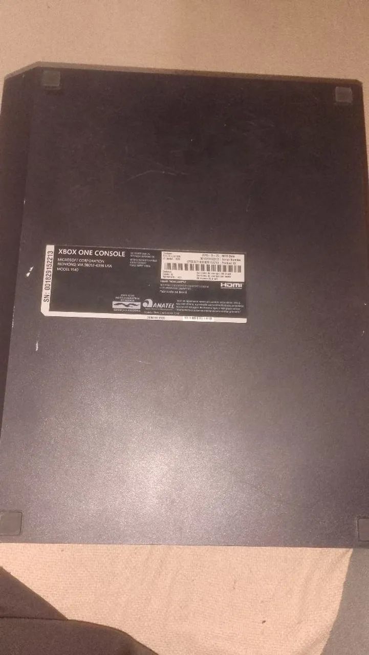 Xbox one com defeito quebrado  - Foto 3