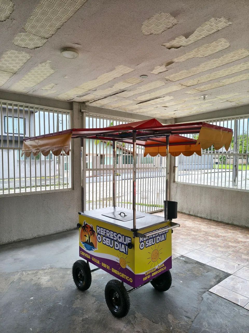 CARRINHO DE BEBIDAS - VENDA PARA AMBULANTE - PRAIA  - Foto 5