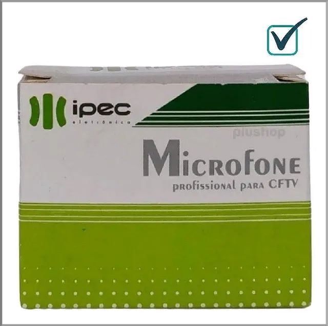 Microfone de alta qualidade para dvr cftv com alcance de 30m Novo - Foto 3