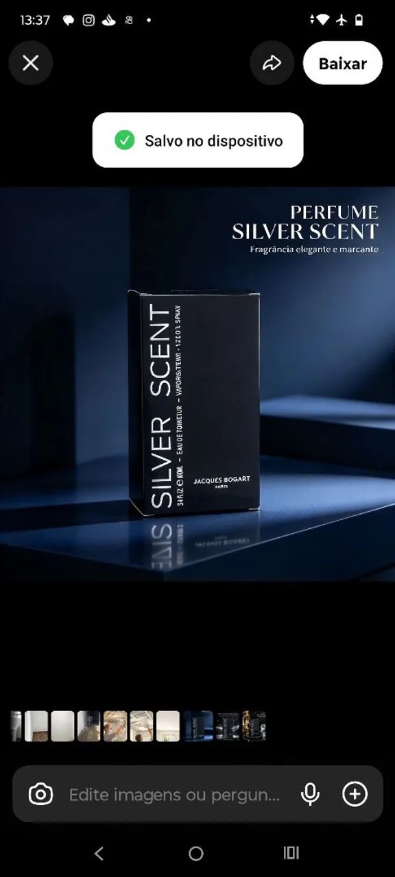 Perfume Silver Scent